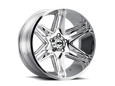 Vision Off-Road Razor Chrome 6-Lug Wheel; 20x12; -51mm Offset (17-24 Titan)