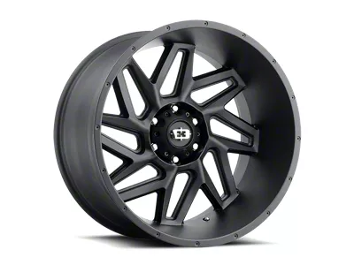 Vision Off-Road Spyder Satin Black 6-Lug Wheel; 20x12; -57mm Offset (17-24 Titan)