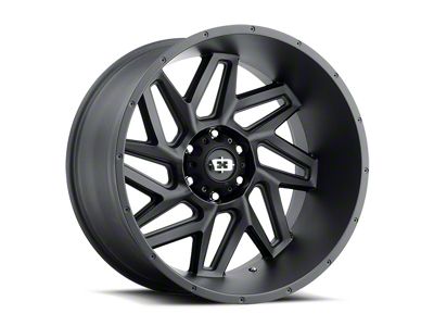 Vision Off-Road Spyder Satin Black 6-Lug Wheel; 20x9; 0mm Offset (17-24 Titan)