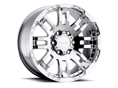 Vision Off-Road Warrior Chrome 6-Lug Wheel; 20x9; 30mm Offset (17-24 Titan)
