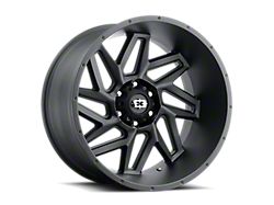 Vision Off-Road Spyder Satin Black 6-Lug Wheel; 20x12; -57mm Offset (16-24 Titan XD)