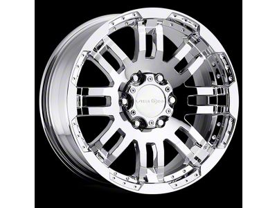 Vision Off-Road Warrior Chrome 6-Lug Wheel; 20x9; 0mm Offset (16-24 Titan XD)