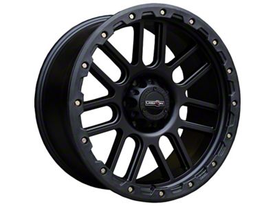 Vision Off-Road Nemesis Matte Black 6-Lug Wheel; 18x9; 18mm Offset (22-25 Tundra)