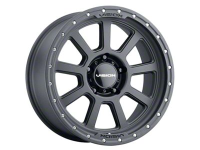 Vision Off-Road Ojos Satin Black 6-Lug Wheel; 20x9; 12mm Offset (22-25 Tundra)