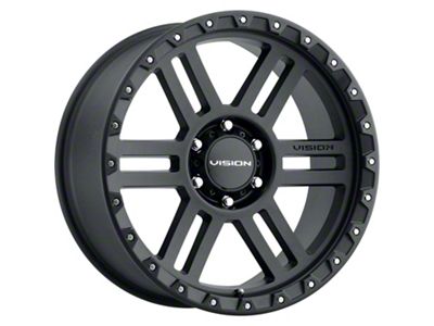 Vision Off-Road Manx 2 Satin Black 6-Lug Wheel; 20x9; 12mm Offset (22-25 Tundra)
