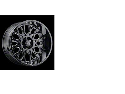 Vision Off-Road Rocker Gloss Black 6-Lug Wheel; 22x10; -19mm Offset (22-25 Tundra)