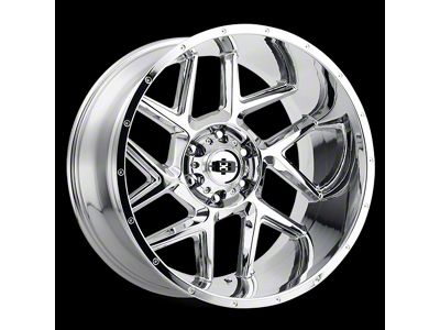 Vision Off-Road Sliver Chrome 6-Lug Wheel; 20x12; -55mm Offset (22-26 Tundra)