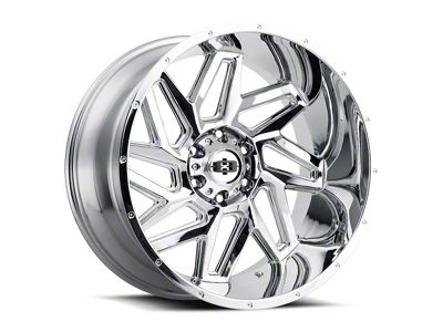Vision Off-Road Spyder Chrome 6-Lug Wheel; 20x12; -57mm Offset (22-25 Tundra)