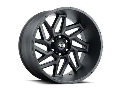 Vision Off-Road Spyder Satin Black 6-Lug Wheel; 22x14; -76mm Offset (22-25 Tundra)