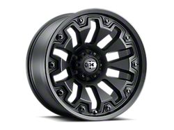 Vision Off-Road WHL Satin Black with Black Bolt Inserts 6-Lug Wheel; 20x10; -25mm Offset (22-25 Tundra)