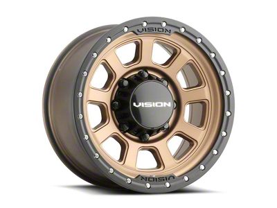 Vision Off-Road Ojos Bronze Wheel; 17x9; -40mm Offset (07-18 Jeep Wrangler JK)