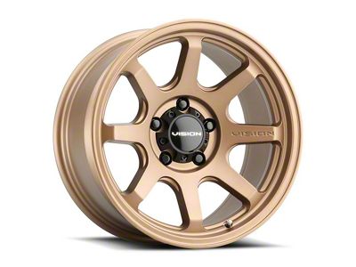 Vision Off-Road Flow Bronze Wheel; 17x9; -12mm Offset (07-18 Jeep Wrangler JK)