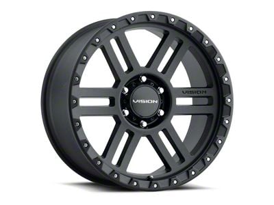 Vision Off-Road Manx 2 Satin Black Wheel; 20x9; 10mm Offset (18-25 Jeep Wrangler JL)