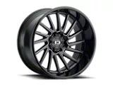 Vision Off-Road Rapier Gloss Black Milled Spoke 6-Lug Wheel; 22x12; -51mm Offset (04-15 Titan)