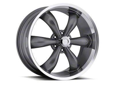 Vision Wheel Legend 6 Gloss Black Machined 6-Lug Wheel; 22x9.5; 30mm Offset (05-15 Tacoma)