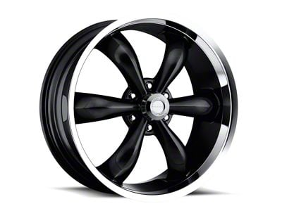Vision Wheel Legend 5 Gloss Black Machined 6-Lug Wheel; 20x9; 20mm Offset (24-25 Tacoma)