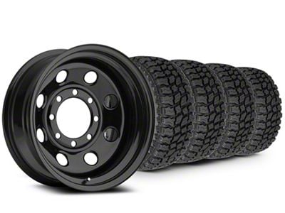 17x8 Vision Wheel Soft 8 & 33in Mudclaw Mud-Terrain Comp MTX Tire Package (10-24 4Runner)