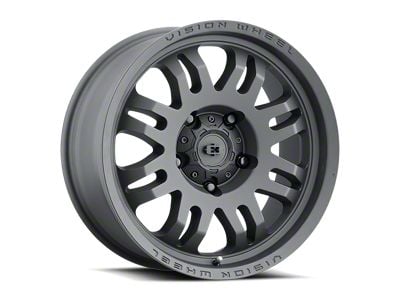 Vision Wheel Inferno Satin Black 6-Lug Wheel; 20x9; 12mm Offset (21-25 Bronco, Excluding Raptor)