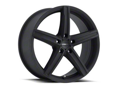 Vision Wheel Boost Satin Black 5-Lug Wheel; 17x7; 38mm Offset (21-25 Bronco Sport)