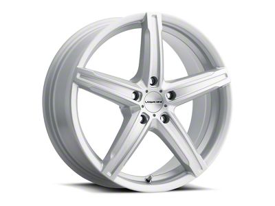 Vision Wheel Boost Silver 5-Lug Wheel; 17x7; 38mm Offset (21-25 Bronco Sport)