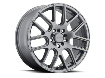 Vision Wheel Cross Gunmetal 5-Lug Wheel; 17x7.5; 38mm Offset (21-25 Bronco Sport)