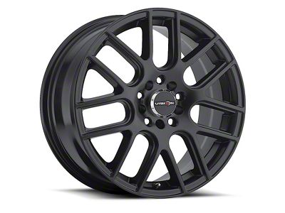 Vision Wheel Cross Matte Black 5-Lug Wheel; 16x7; 38mm Offset (21-25 Bronco Sport)
