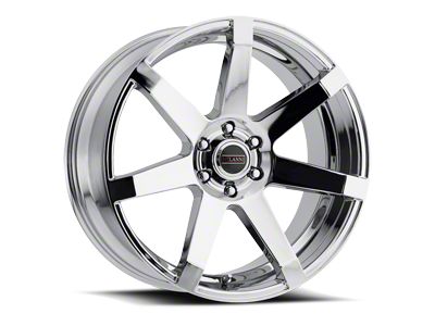 Vision Wheel Sultan Chrome 6-Lug Wheel; 24x9.5; 25mm Offset (22-26 Bronco Raptor)