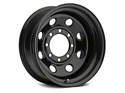 Vision Off-Road Soft 8 Steel Gloss Black Wheel; 15x7; -6mm Offset (84-01 Jeep Cherokee XJ)