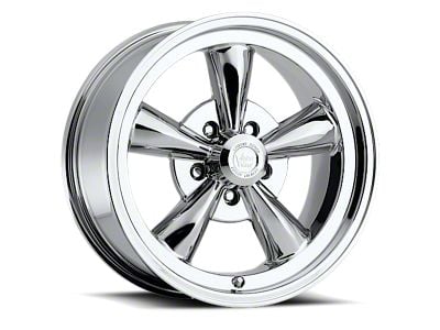 Vision Wheel Legend 5 Chrome Wheel; 17x9; 0mm Offset (20-25 Jeep Gladiator JT)