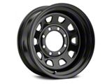 Vision Wheel D Window Steel Gloss Black Wheel; 16x8; 0mm Offset (97-06 Jeep Wrangler TJ)