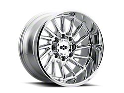 Vision Wheel Rapier Center Cap; Standard Height; Chrome (Fits Vision Wheel Branded Wheels Only)