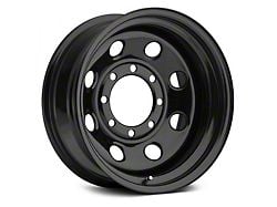 Vision Wheel Soft 8 Steel Gloss Black Wheel; 15x8; -19mm Offset (97-06 Jeep Wrangler TJ)