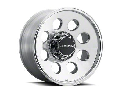 Vision Wheel Midway Polished Wheel; 16x8; 0mm Offset (97-06 Jeep Wrangler TJ)