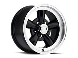 Vision Wheel Legend 5 Gloss Black Machined 5-Lug Wheel; 15x7; -7mm Offset (05-15 Tacoma)