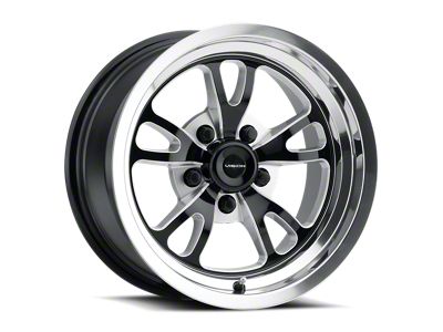 Vision Wheel Patriot Gloss Black Milled Spoke 5-Lug Wheel; 15x4; -19mm Offset (05-15 Tacoma)