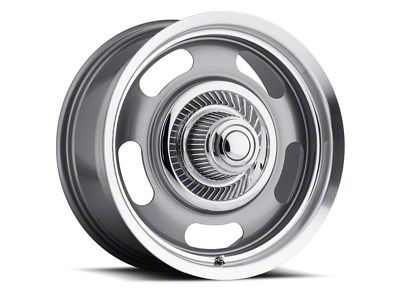 Vision Wheel Rally Gunmetal Machined 6-Lug Wheel; 17x8; 0mm Offset (16-23 Tacoma)
