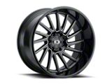 Vision Wheel Rapier Gloss Black Milled Spoke 6-Lug Wheel; 22x12; -51mm Offset (22-25 Tundra)