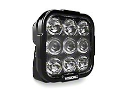 Vision X 4.50-Inch DURA PRO Dual-Action 9 LED Driving Light with DRL; White; Combo Beam (Universal; Some Adaptation May Be Required)