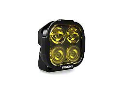Vision X DURA PRO 4 Dual-Action Combo Driving Light; Selective Yellow (Universal; Some Adaptation May Be Required)