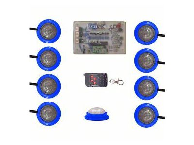 Vision X Tantrum LED Rock Light; Blue (Universal; Some Adaptation May Be Required)