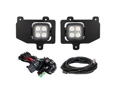 Vision X 2.75-Inch Dura Mini Flood Light Reverse Light Kit (20-25 Jeep Gladiator JT)