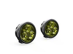 Vision X CR-3 Hybrid Beam Driving Light Kit; Selective Yellow (Universal; Some Adaptation May Be Required)