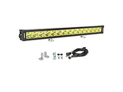Vision X 21-Inch XPL Straight Single Row Selective Yellow LED Light Bar; Spot Beam (Universal; Some Adaptation May Be Required)