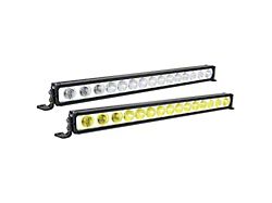 Vision X 30-Inch XPR Halo Straight Single Row Selective Yellow LED Light Bar; Flood/Spot Combo Beam (Universal; Some Adaptation May Be Required)