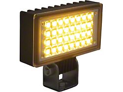 Vision X 3.50-Inch LED Utility Floor Light; Amber (Universal; Some Adaptation May Be Required)