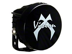 Vision X 3.70-Inch Round CG2 Light Cannon Cover; Black
