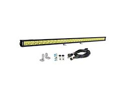 Vision X 40-Inch XPL Straight Single Row Selective Yellow LED Light Bar; Spot Beam (Universal; Some Adaptation May Be Required)