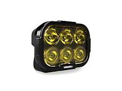 Vision X DURA PRO 6 LED Selective Yellow Dual-Action Combo Driving Light Kit (Universal; Some Adaptation May Be Required)