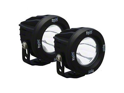 Vision X Optimus Halo LED Fog Light Kit; 15 Degree (10-18 Jeep Wrangler JK)
