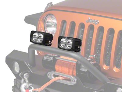 Vision X 6-Inch Optimus Prime Dual LED Lights; Pair (Universal; Some Adaptation May Be Required)